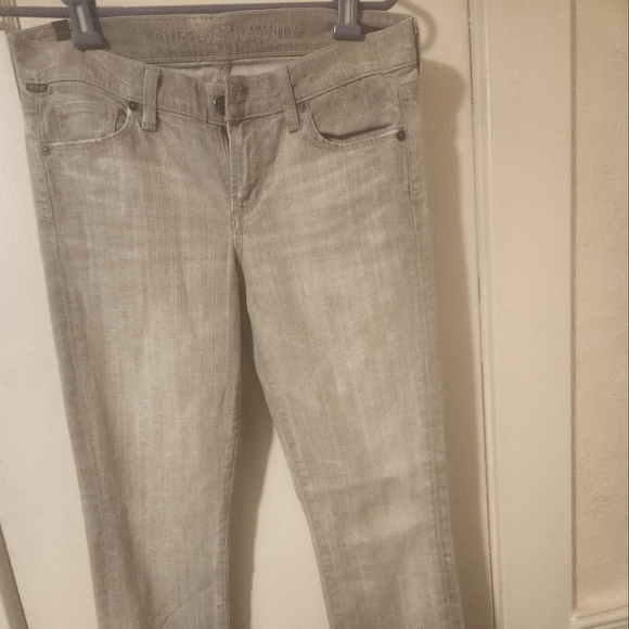 Citizens Of Humanity Denim - Size 28 Tan Citizen of Humanity boot cut jeans